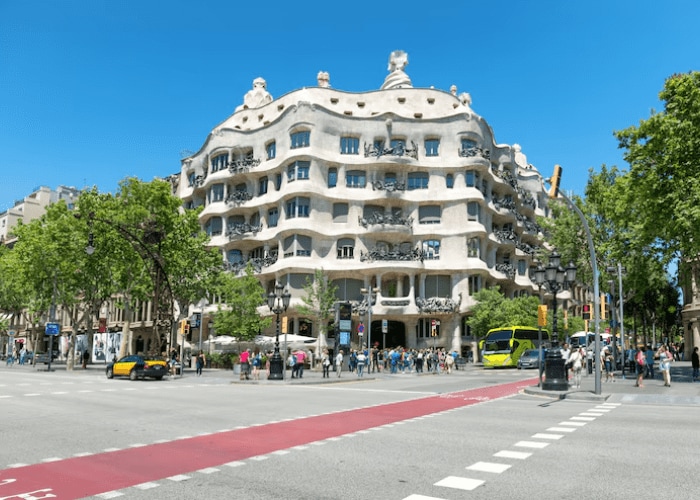 Casa Mila barcelona in Barcelona
